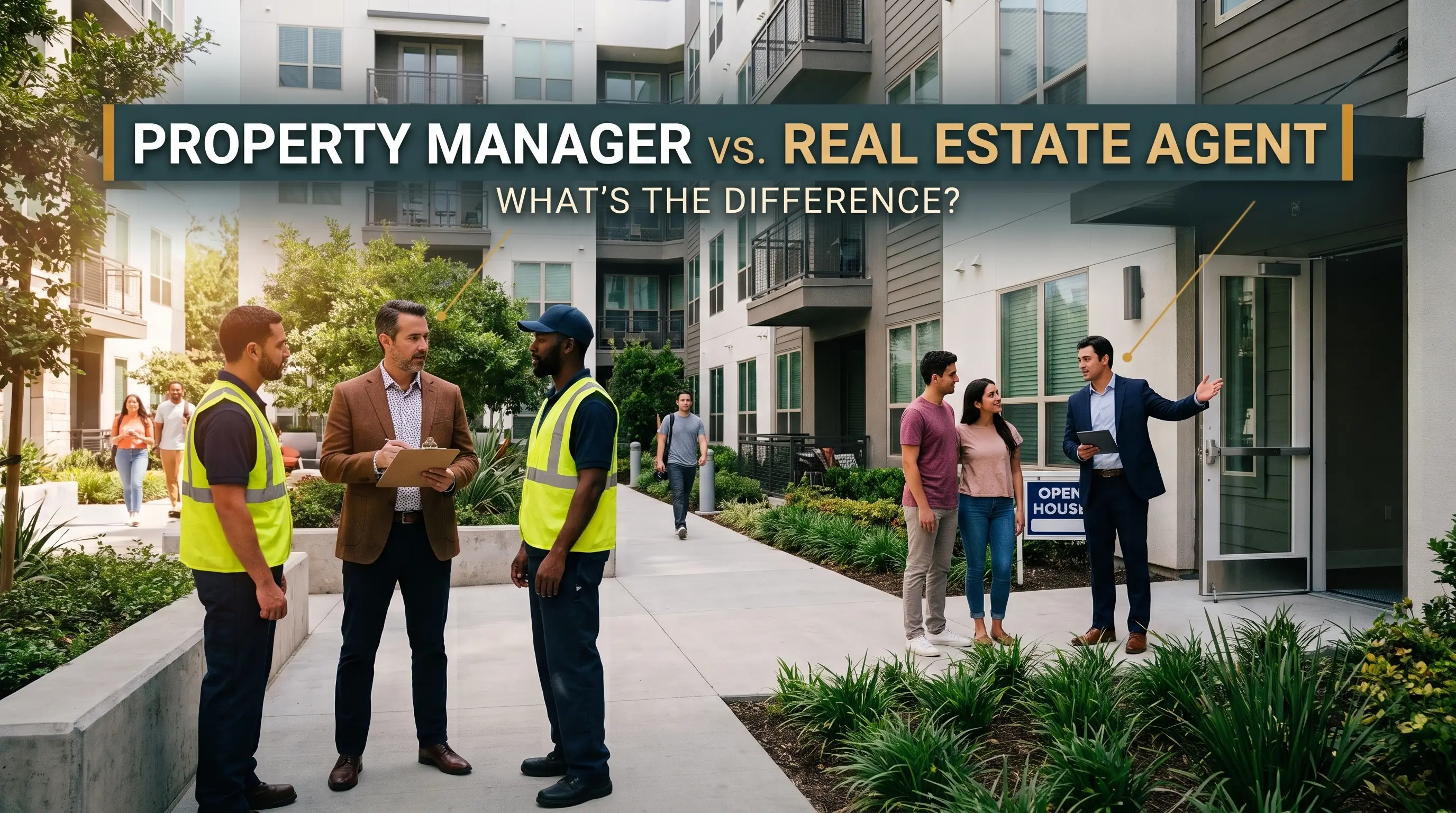 Property Manager vs. Real Estate Agent: What's the Difference?